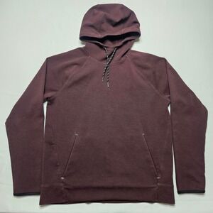 Old Navy Active Men's Burgundy Hooded Sweatshirt